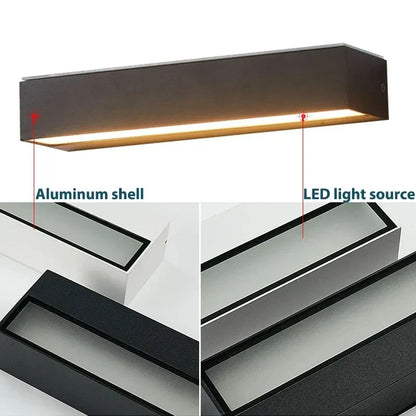 Zonne-energie Wandlamp Buiten met 16 LEDs – Warm- en Koudwit