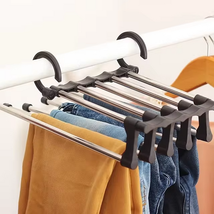 MultiRack™ – Ruimtebesparende Kledingkast Organizer van Roestvrij Staal