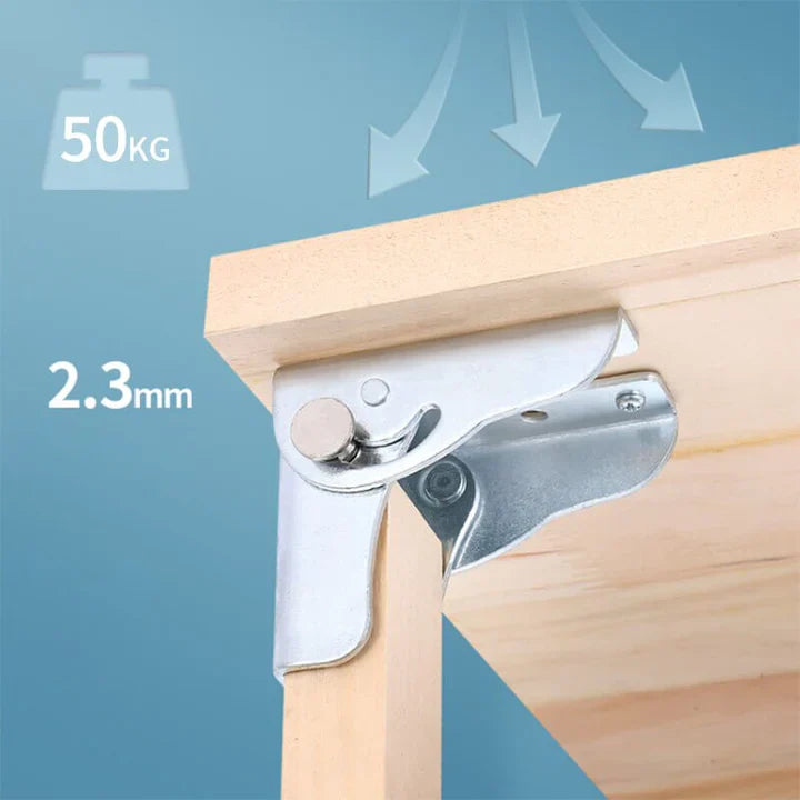 1 + 1 Gratis | FoldHinge™ Quick Install 90° Zelfvouwende Sluiting [Laatste dag korting]