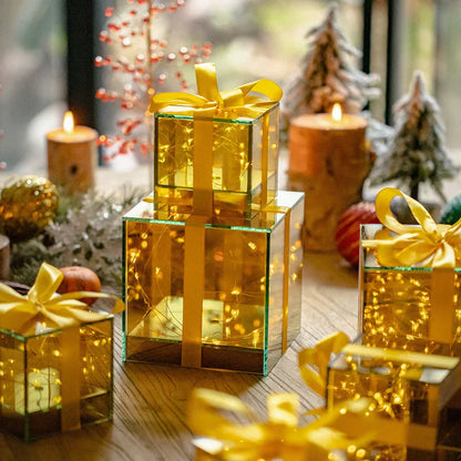 50% Korting | LightBox™ – Lichtgevende kerstdecoratie van glas [Laatste dag korting]