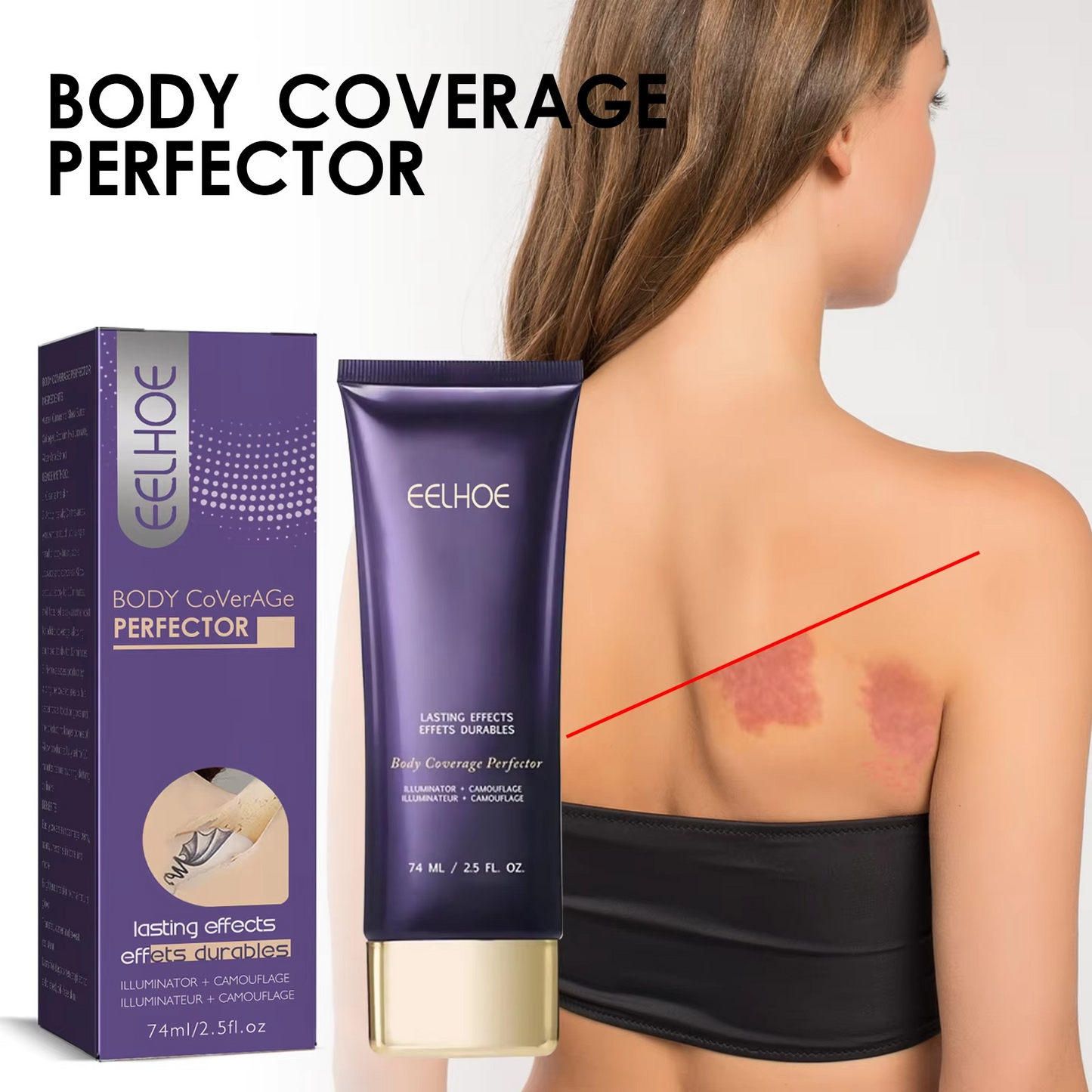 TrueTone™ – Dekkende Foundation & Concealer | Waterproof & Langhoudend