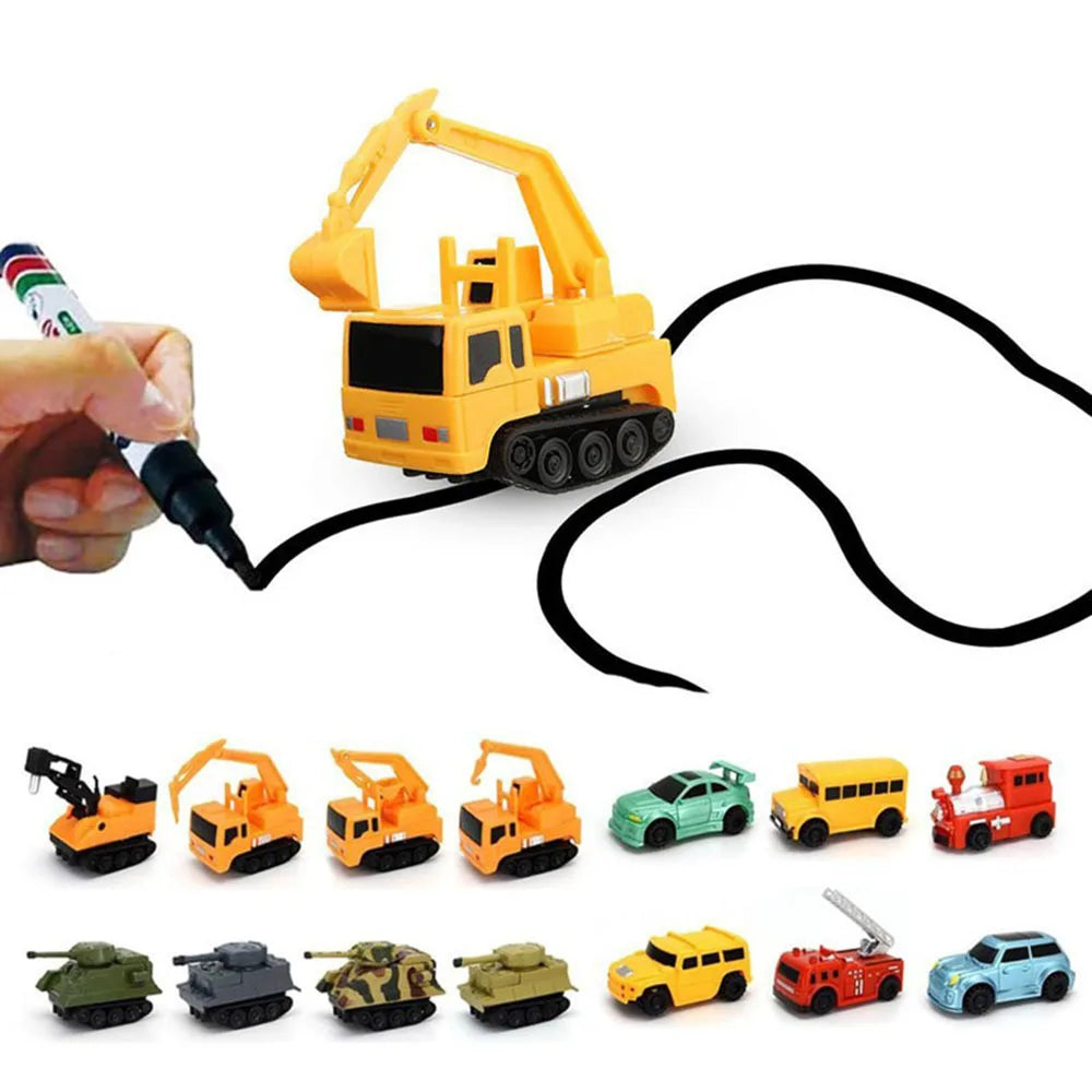 TraceRide™ – Traceerbare speelgoedauto met inductieve toverstift [50% Korting]