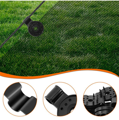 GripLock™ Windvaste Bevestigingsclips voor Netten & Dekzeilen – 40 Stuks