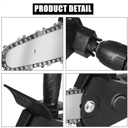 DrillSaw – Universele Kettingzaagopzet voor Boormachines [50 % Korting]