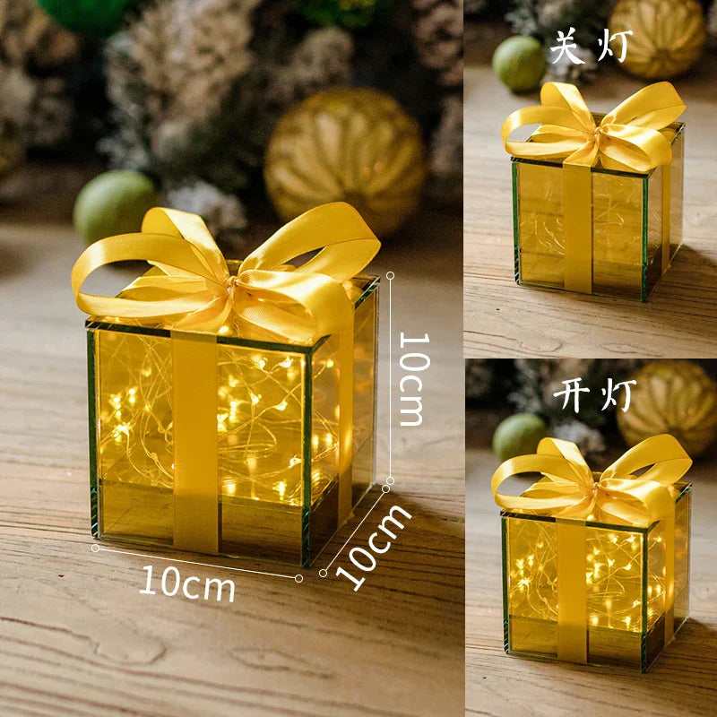 50% Korting | LightBox™ – Lichtgevende kerstdecoratie van glas [Laatste dag korting]