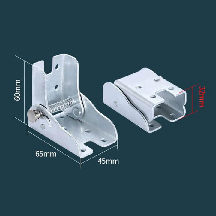 1 + 1 Gratis | FoldHinge™ Quick Install 90° Zelfvouwende Sluiting [Laatste dag korting]