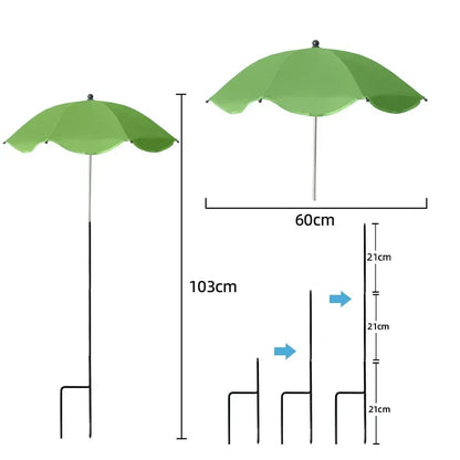 FloraShade™ – Verstelbaar Plantenscherm met UV-Bescherming