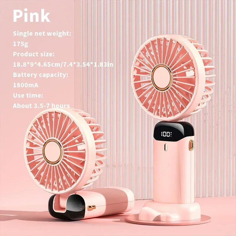 FanBlast™ - Krachtige miniventilator met intelligent LED-scherm [50% Korting]