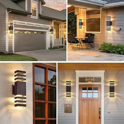 LED Buitenwandlamp met Up & Down Effect – IP65 waterdicht