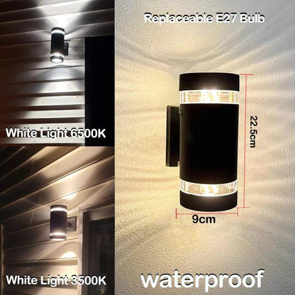 LED Buitenwandlamp met Up & Down Effect – IP65 waterdicht