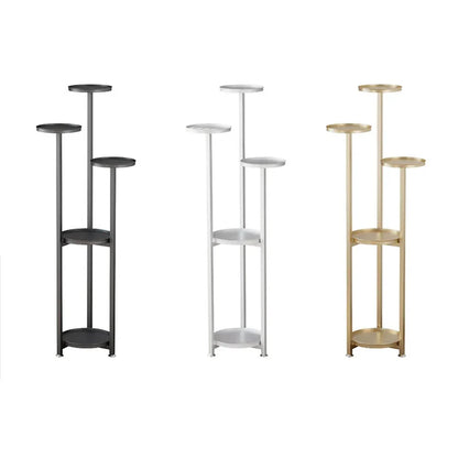 Plantenrek meerlaags met ronde planken – 3 hoogtes beschikbaar