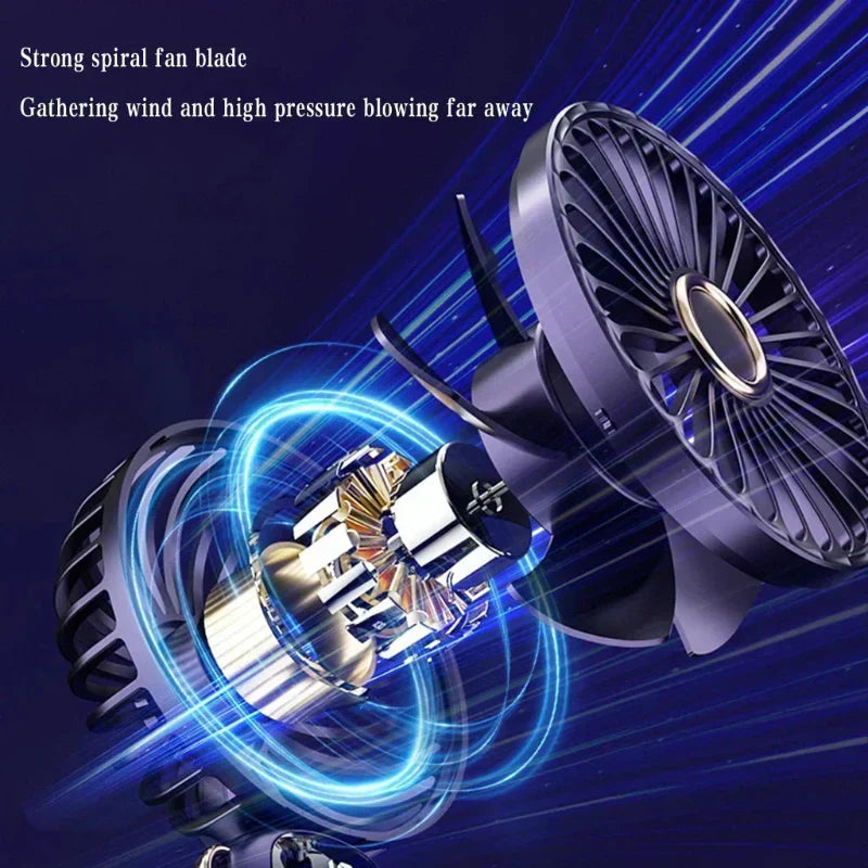FanBlast™ - Krachtige miniventilator met intelligent LED-scherm [50% Korting]