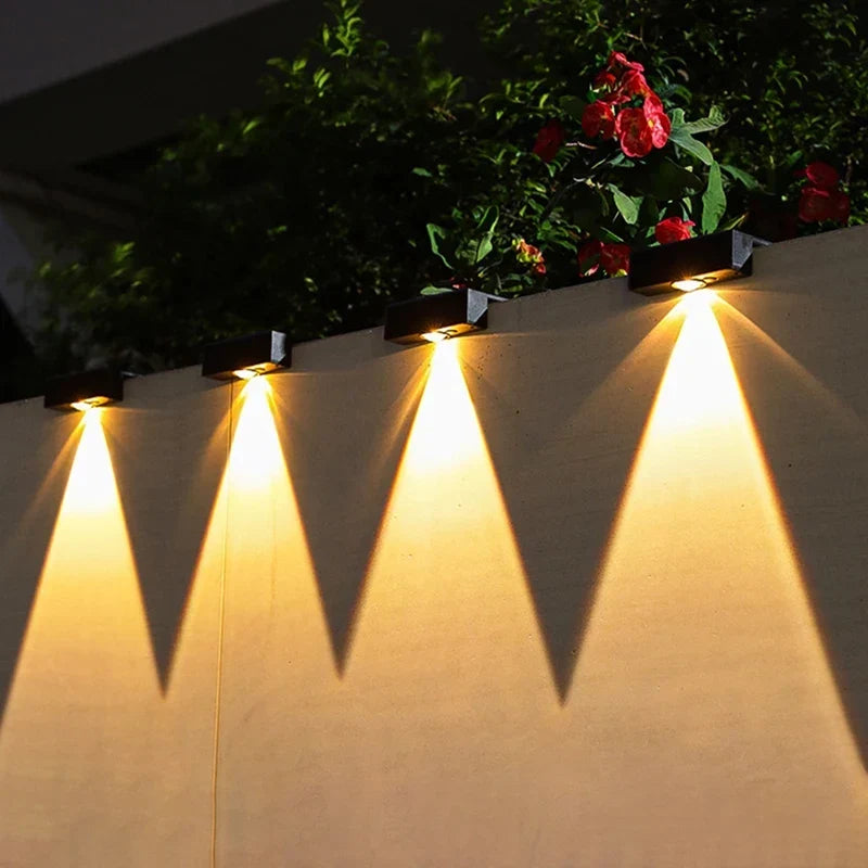 Zonne-energie tuinlamp met kleurwisseling en warmwit licht IP65