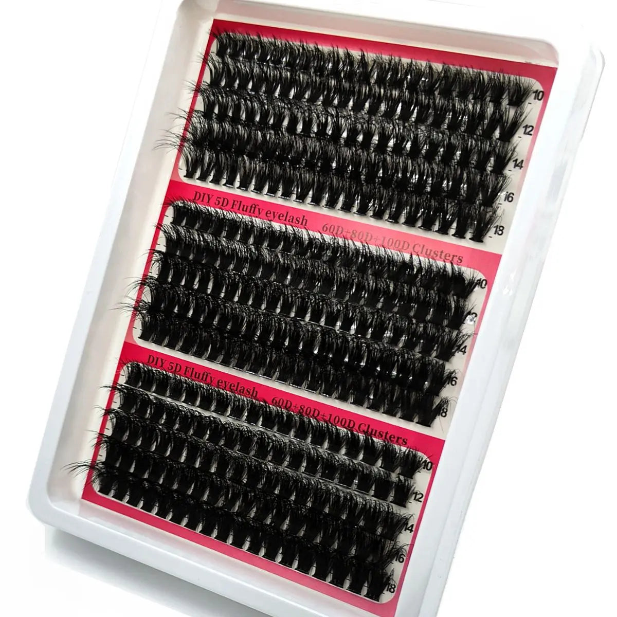 LashGlam™ – 5D-clusterwimpers voor een dramatische, volumineuze en glamoureuze look [50% Korting]