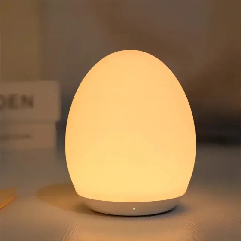 Nachtlampje voor kinderen met RGB, warmwit en touch-bediening