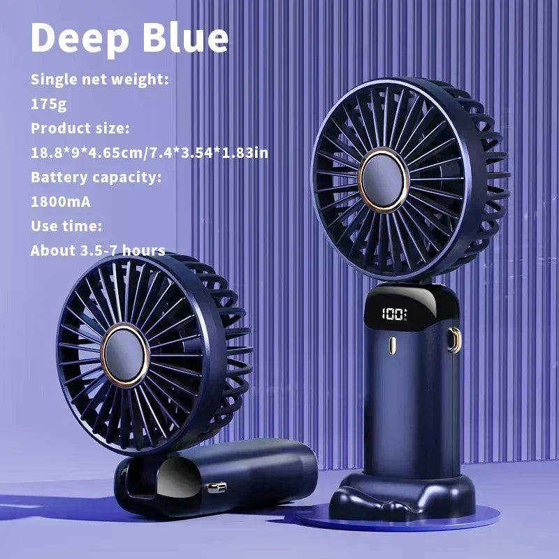 FanBlast™ - Krachtige miniventilator met intelligent LED-scherm [50% Korting]
