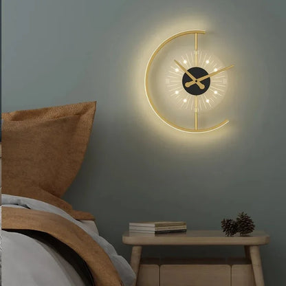 LED wandklok met verlichting – moderne tijdweergave voor elke ruimte
