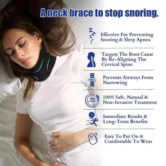 SleepAlign™ – Ergonomische nekkussen van traagschuim tegen snurken [50% Korting]