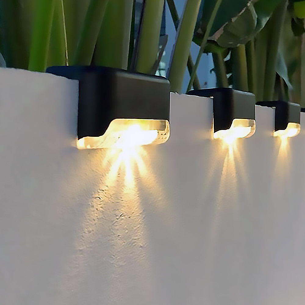 SolarLume™ - Set van 4 solar terraslampen - Weerbestendige buitenverlichting [2 + 2 Gratis]