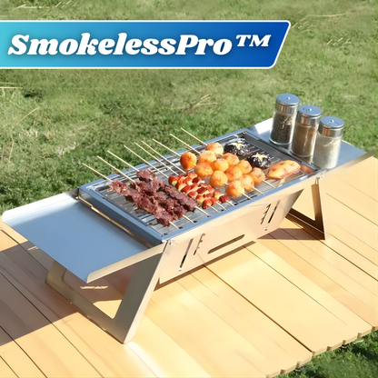 SmokelessPro™ – Opvouwbare Grill voor rookarm, praktisch & mobiel grillen [50% Korting]