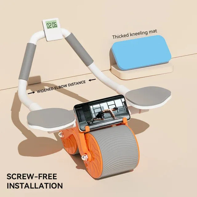 MaxFit™ – Elleboogondersteunende buikspierroller | 50% korting