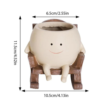 SlingPot™ Vrolijke plantenbak met gezicht | 50% korting