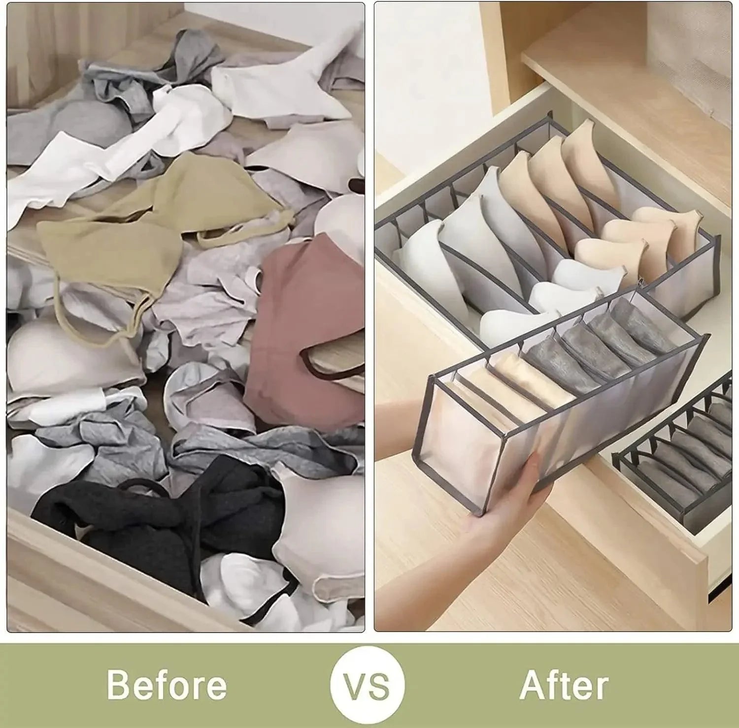 Organize™ - Opvouwbare garderobe-indeling voor meer ruimte [1 + 1 Gratis]