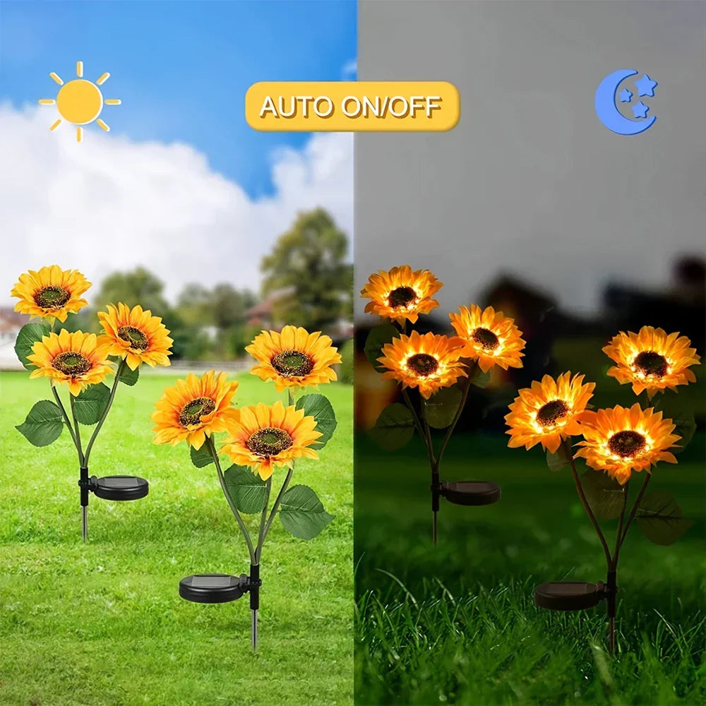 SolarBloom™ – Zonnebloem LED Zonnecellen voor Duurzame Energie [1 + 1 Gratis]