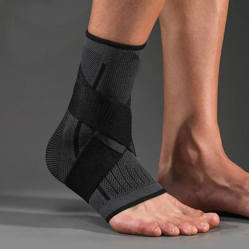AnkleGuard™ Enkelbrace – Verstelbare Ondersteuning & Bescherming [1+1 Gratis]