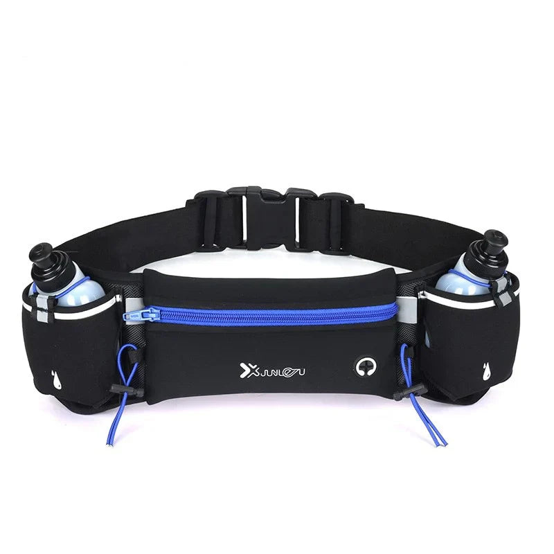 HydroRun™ – Hardloopriem met 2 Waterflessen & Opbergruimte