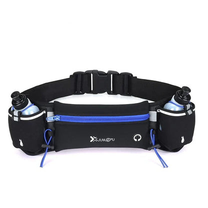 HydroRun™ – Hardloopriem met 2 Waterflessen & Opbergruimte