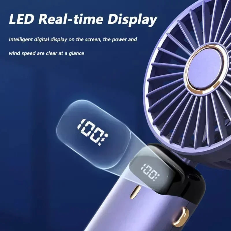 FanBlast™ - Krachtige miniventilator met intelligent LED-scherm [50% Korting]