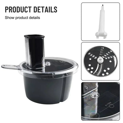 Groentesnijder-set voor Thermomix TM5 & TM6 met kaasrasp
