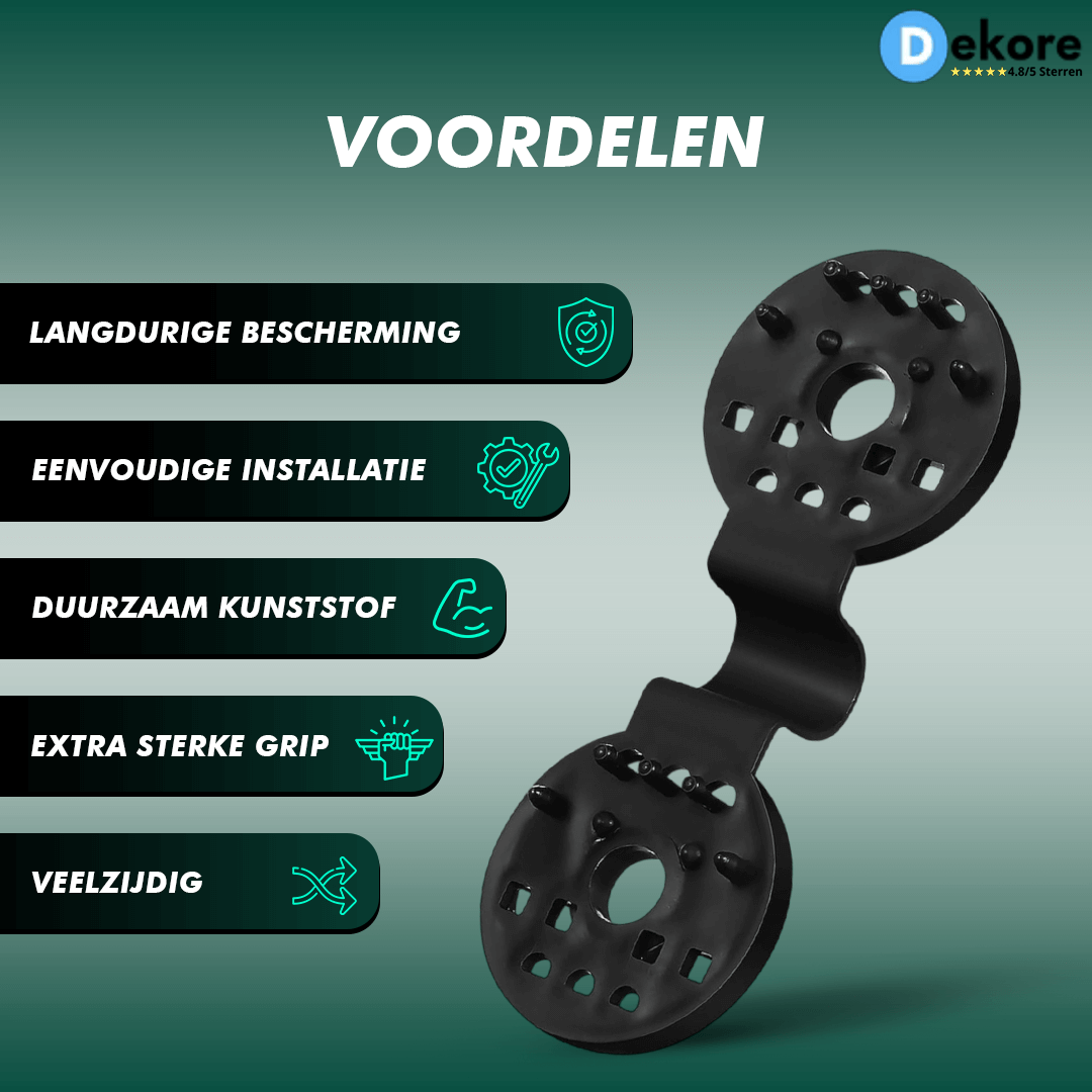 SchutzClip™ - Veilige bevestigingsclip voor schaduwdoeken [20 + 20 Gratis]