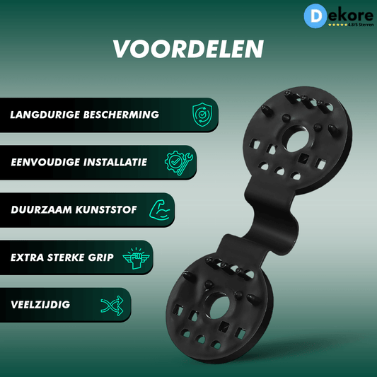 SchutzClip™ - Veilige bevestigingsclip voor schaduwdoeken [20 + 20 Gratis]