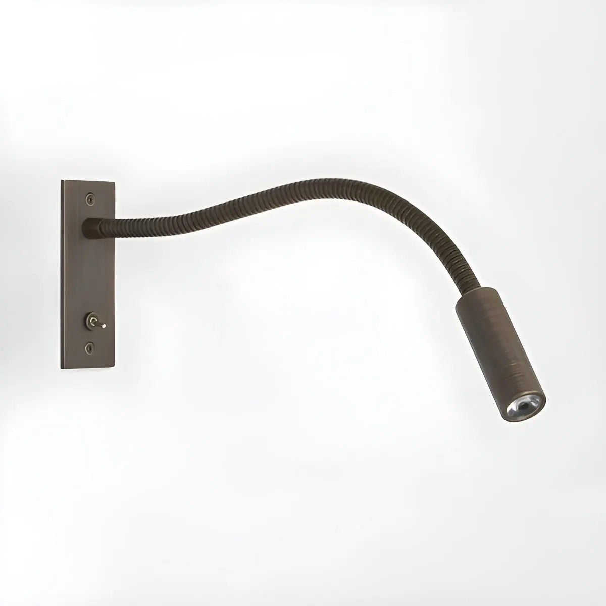 Wandleeslamp met flexibele arm en drie lichtkleuren
