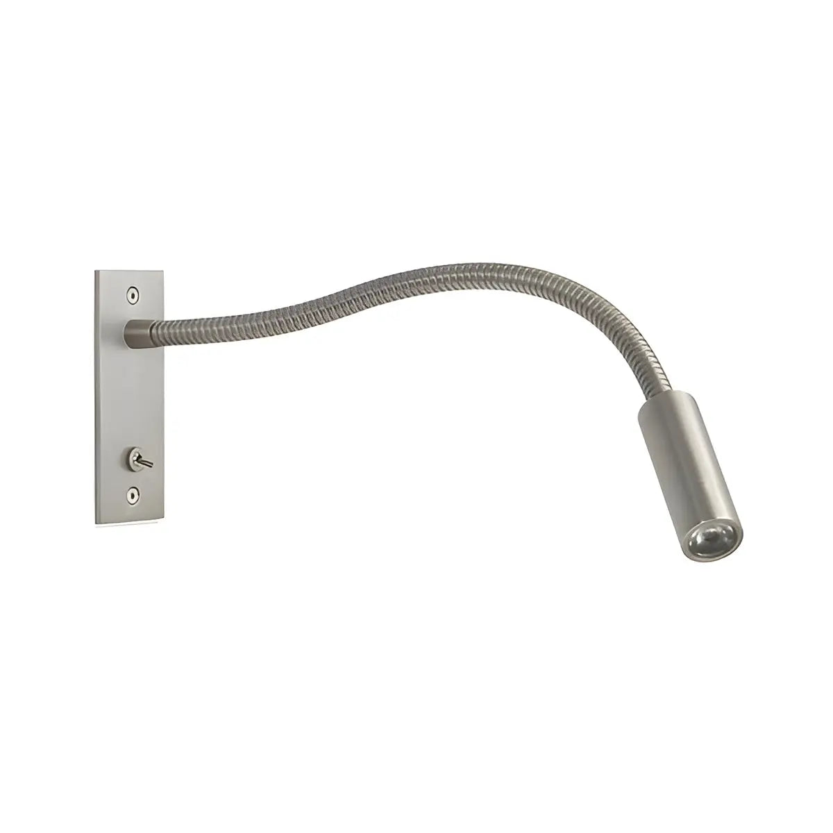 Wandleeslamp met flexibele arm en drie lichtkleuren