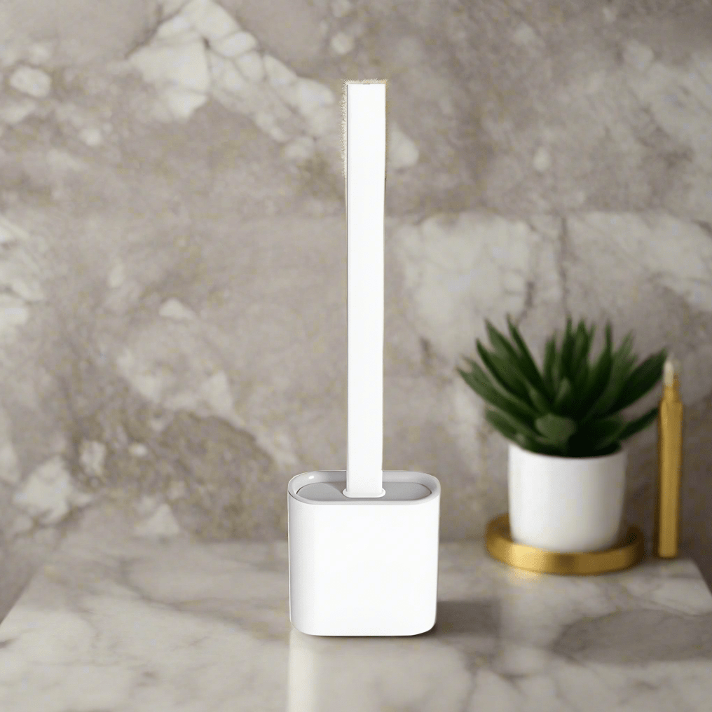 Flexibele toiletborstel van siliconen – grondige wc-reiniging
