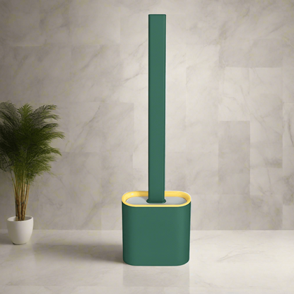 Flexibele toiletborstel van siliconen – grondige wc-reiniging