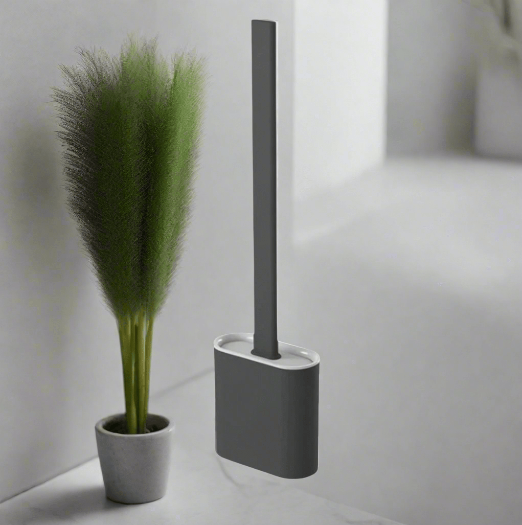 Flexibele toiletborstel van siliconen – grondige wc-reiniging