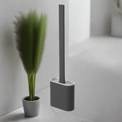 Flexibele toiletborstel van siliconen – grondige wc-reiniging