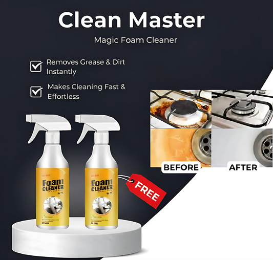 CleanMaster – Schuimreiniger voor diepgereinigde oppervlakken 50% Korting