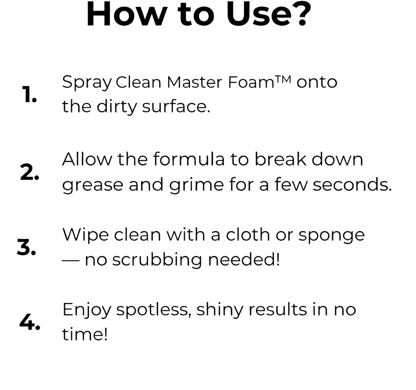 CleanMaster – Schuimreiniger voor diepgereinigde oppervlakken 50% Korting