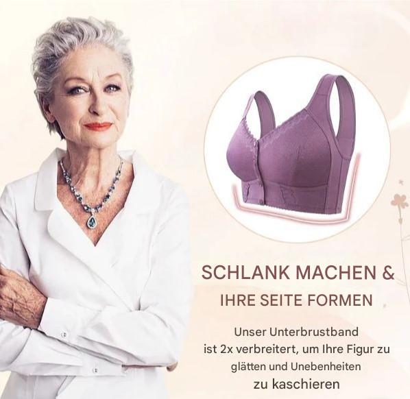 Estella™ – Katoenen bh met voorsluiting voor senioren [1 + 1 Gratis]