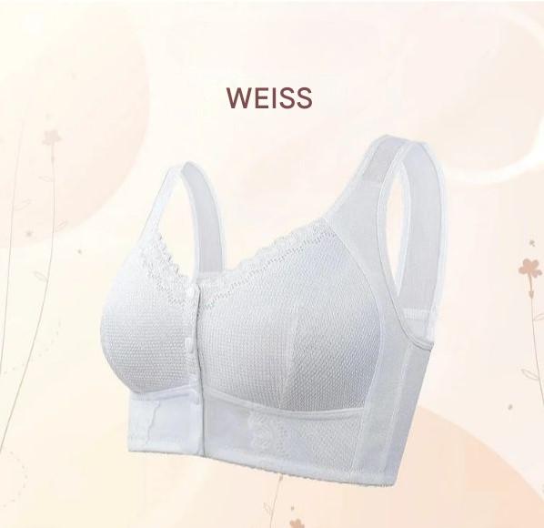 Estella™ – Katoenen bh met voorsluiting voor senioren [1 + 1 Gratis]