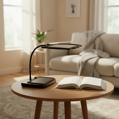 Tafelloep met LED-verlichting voor nauwkeurig werken en lezen