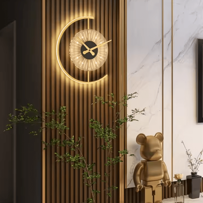 LED wandklok met verlichting – moderne tijdweergave voor elke ruimte