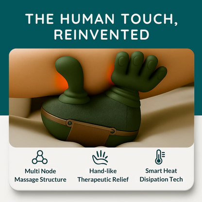 MassagePro™ – Roodlicht Massageapparaat voor Nek, Schouders & Rug