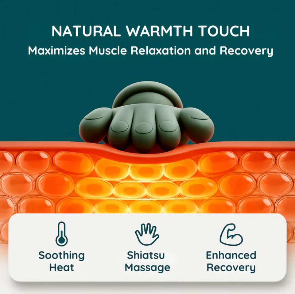 MassagePro™ – Roodlicht Massageapparaat voor Nek, Schouders & Rug