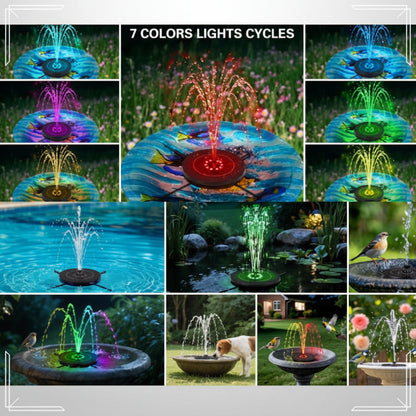 SolarFountain™ – Legendarische interactieve zonne-waterfontein met decoratief tuinontwerp [50% Korting]